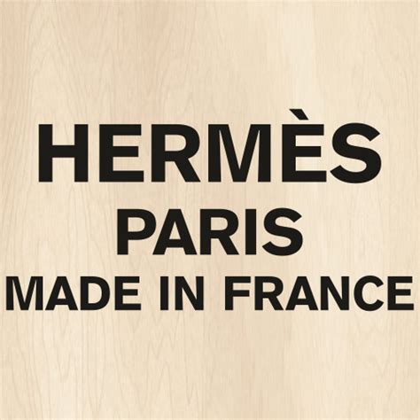 hermes paris made in france logo|where is Hermes manufactured.